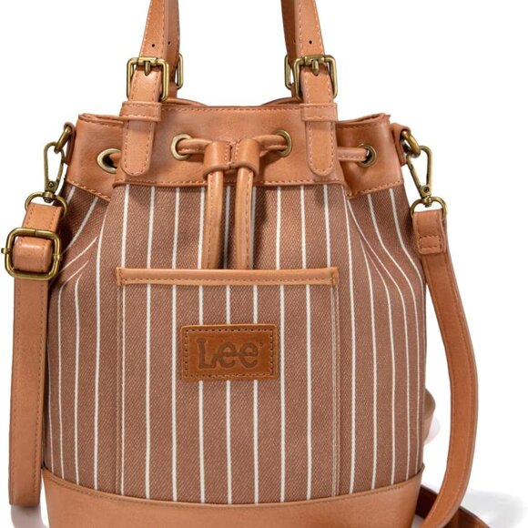 x Lee 3-in-1 Convertible Purses for Women – Drawstring Bucket Bag, Crossbody Bag - Picture 1 of 6
